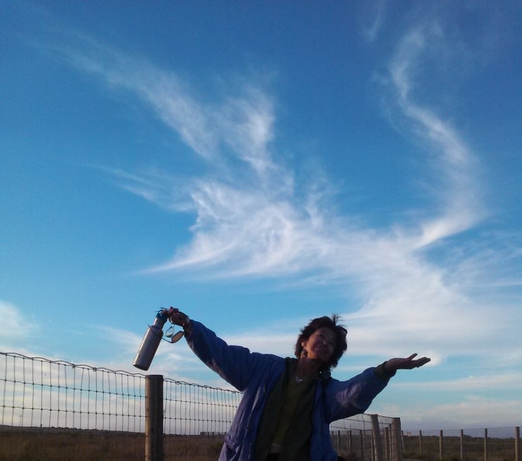 viviane in de wolken